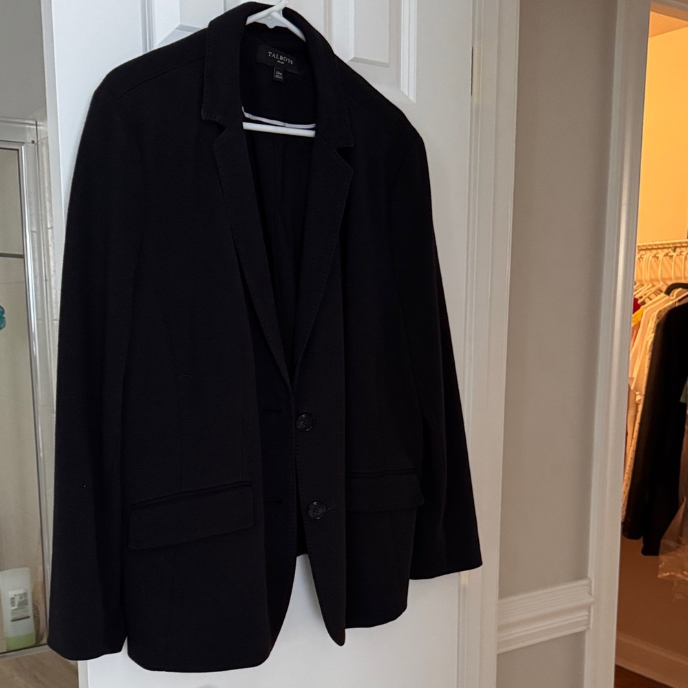 Talbots Black Blazer